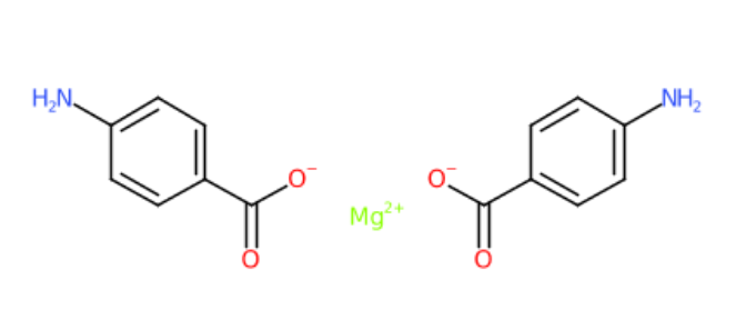 Magnesium p-aminobenzoate