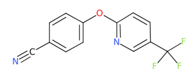 4-((5-(trifluoromethyl)pyridin-2-yl)oxy)benzonitrile
