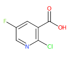 2-Chloro-5-Fluoronicotinic Acid