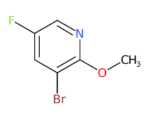 3-Bromo-5-fluoro-2-methoxypyrdine